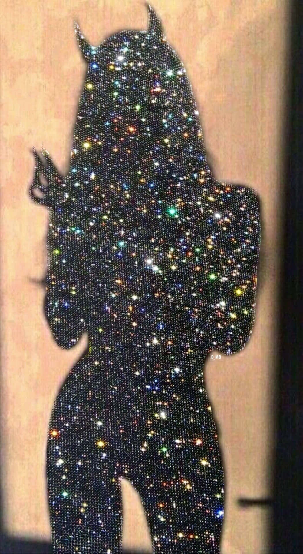 Bling Effect Sparkle Aesthetic Outfit Background