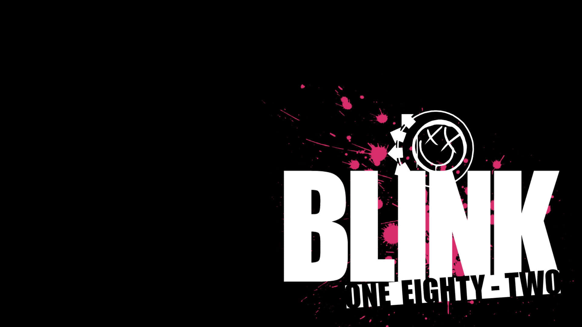 Blink182 Band Logo Graphic Background