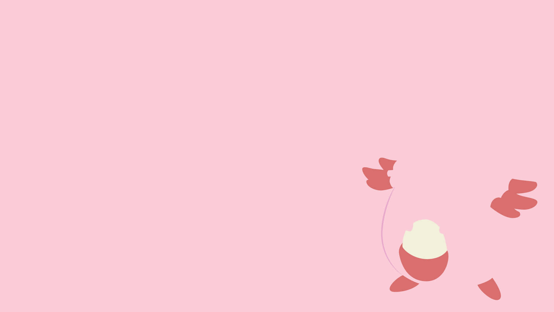 Blissey Pre-evolution Minimalist Background