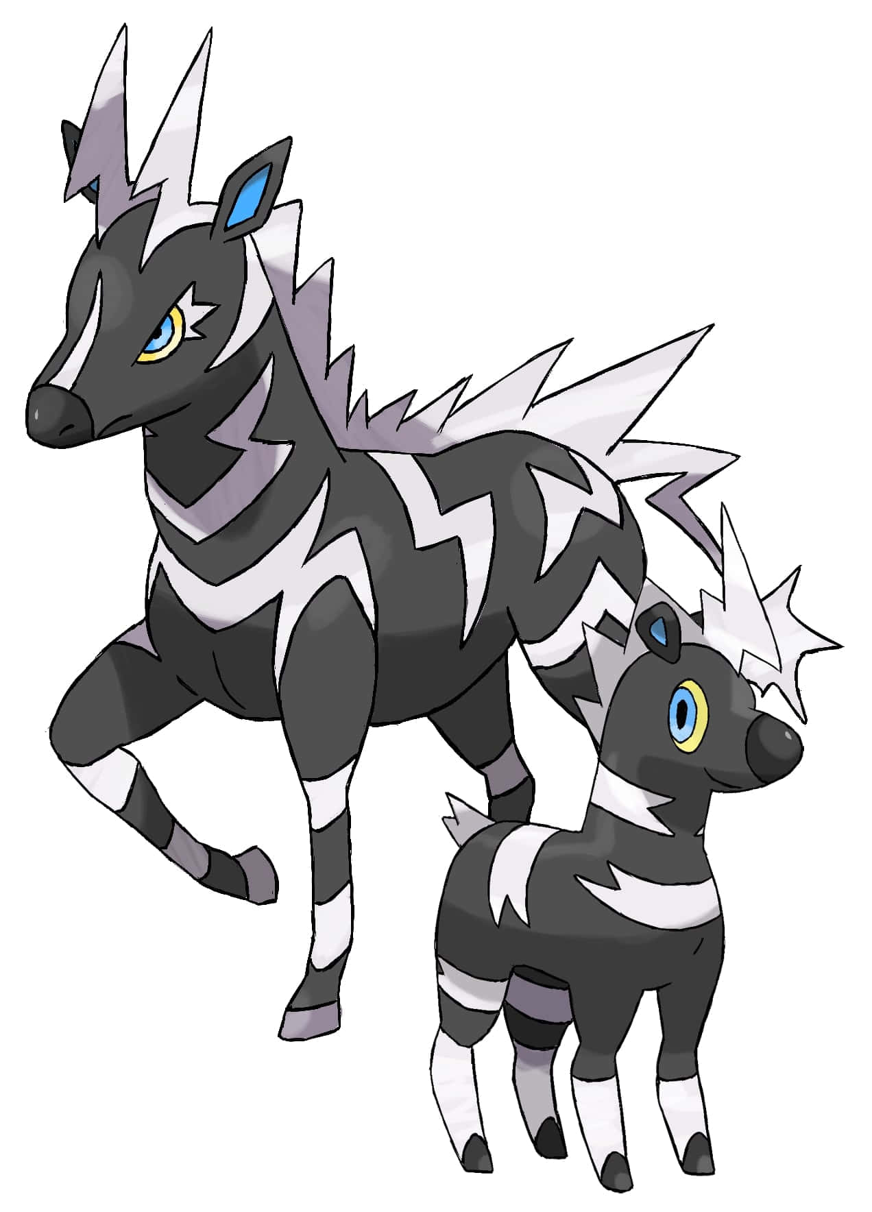 Blitzle And Zebstrika Pokemon