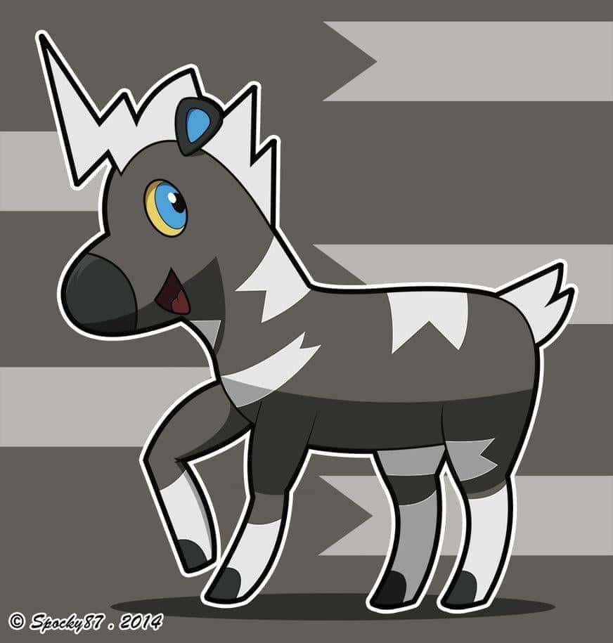 Blitzle Fan Art With Vector Background