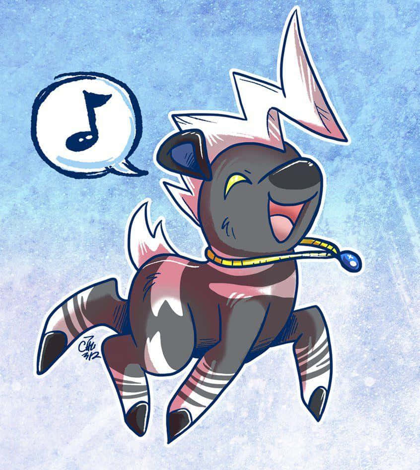 Blitzle With Necklace