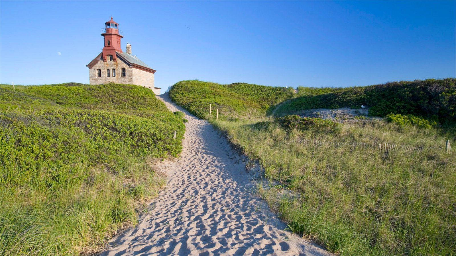 Block Island In Rhode Island Background