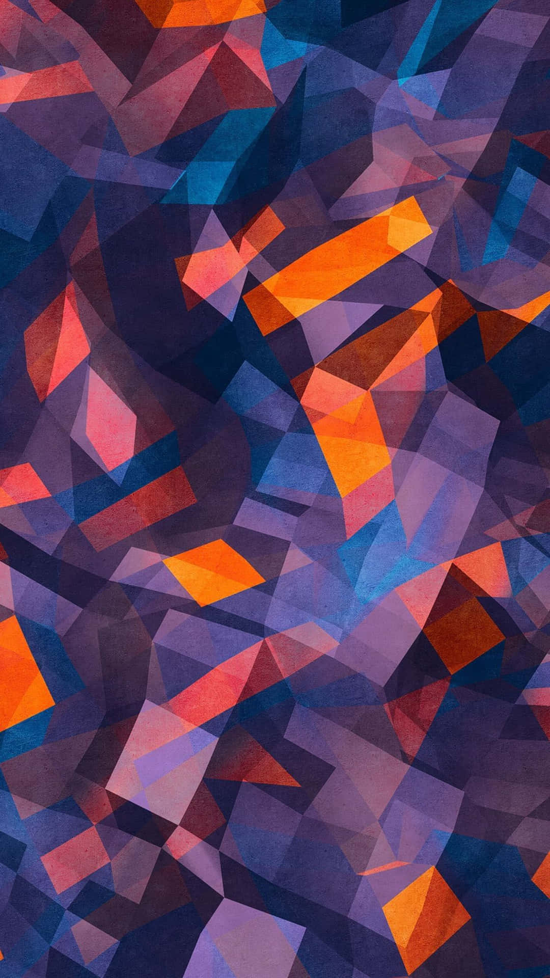 Blocky Topographical Surface Designer Iphone Background