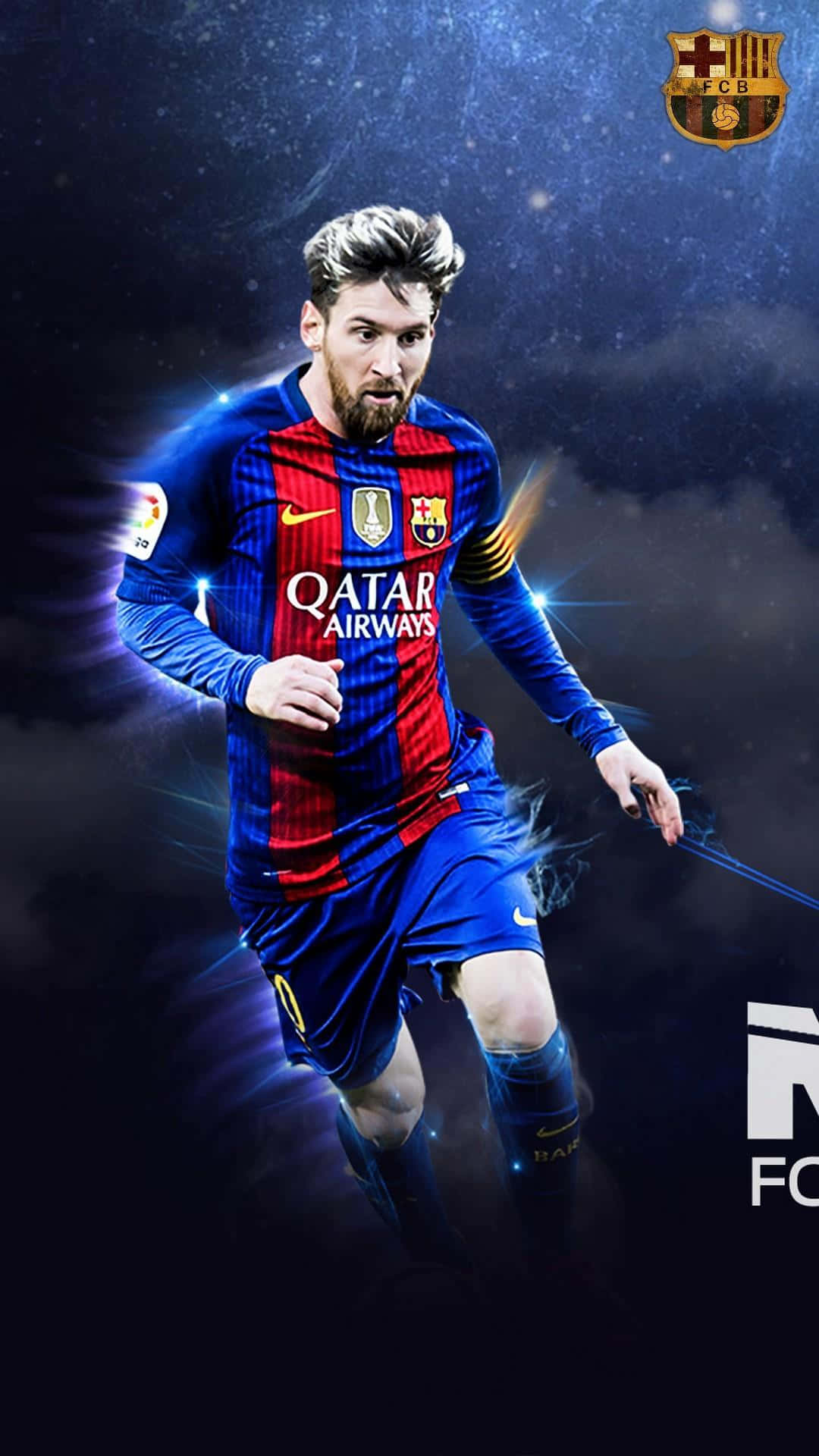 Blonde Messi Iphone Background