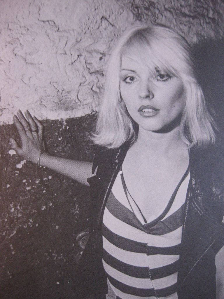 Blondie Debbie Harry Black And White Photography