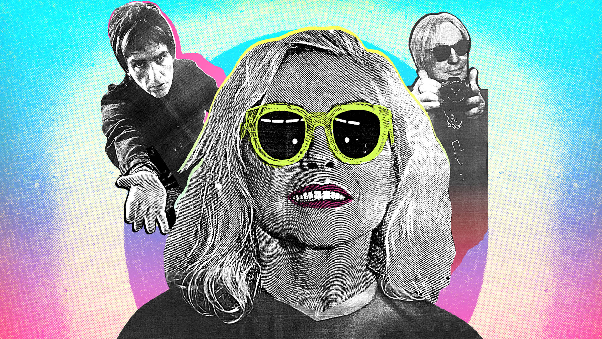 Blondie Debbie Harry Chris Stein Clem Burke Digital Art