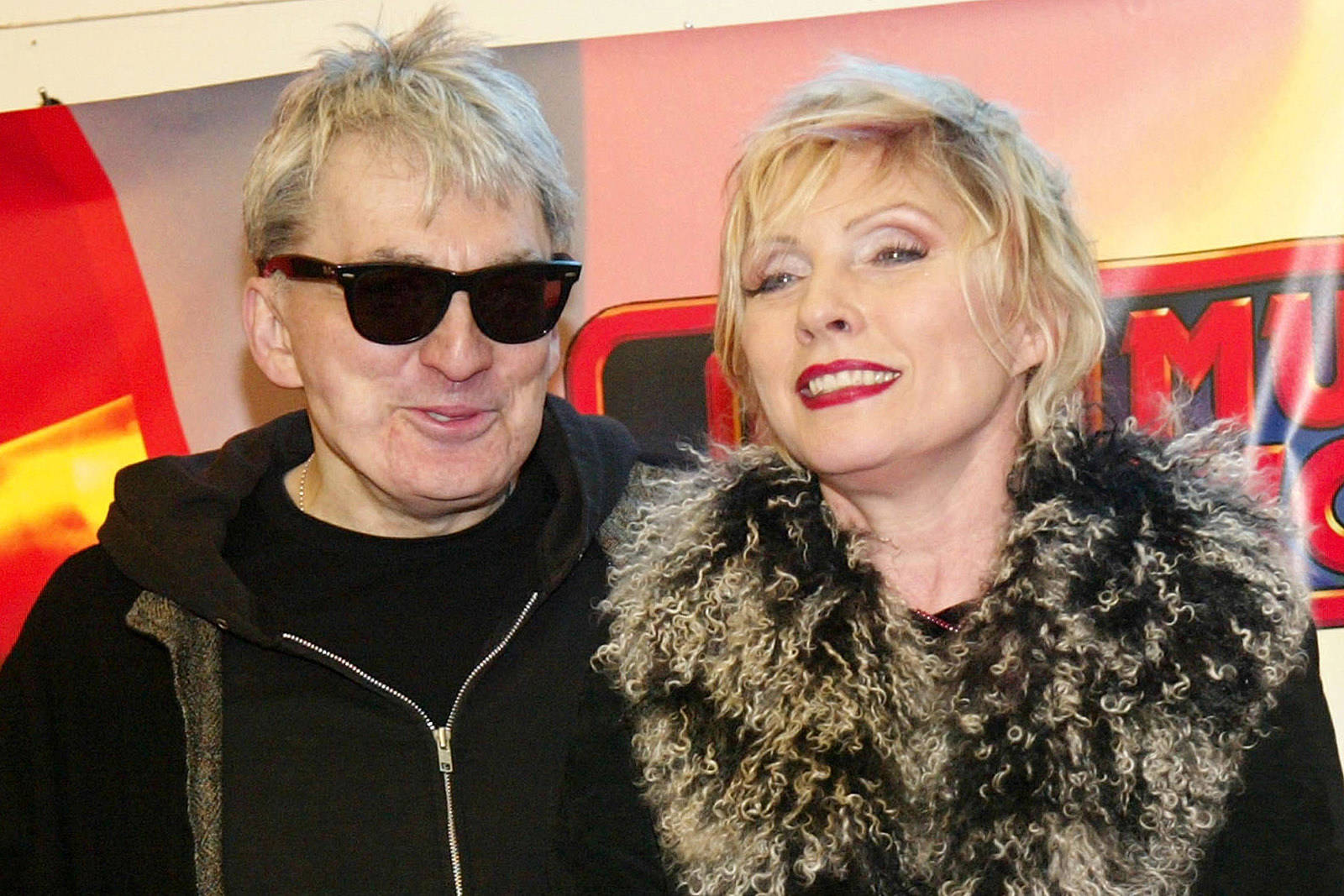 Blondie Debbie Harry Chris Stein Photo Background