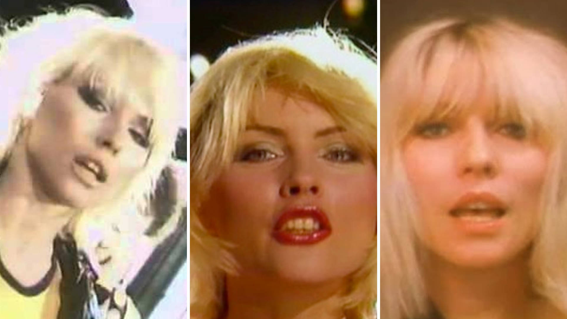 Blondie Debbie Harry Photo Collage Background