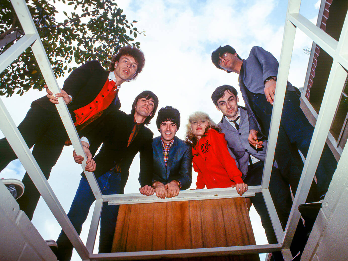 Blondie Rock Band Outdoor Photography Background