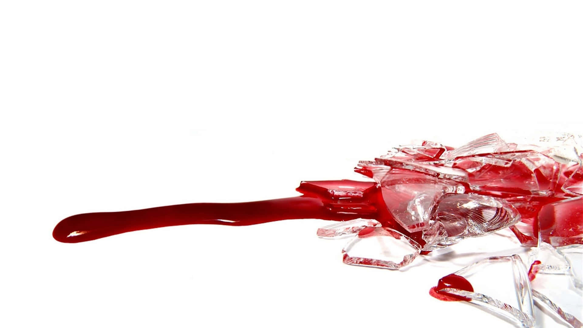 Blood Aesthetic Broken Glass