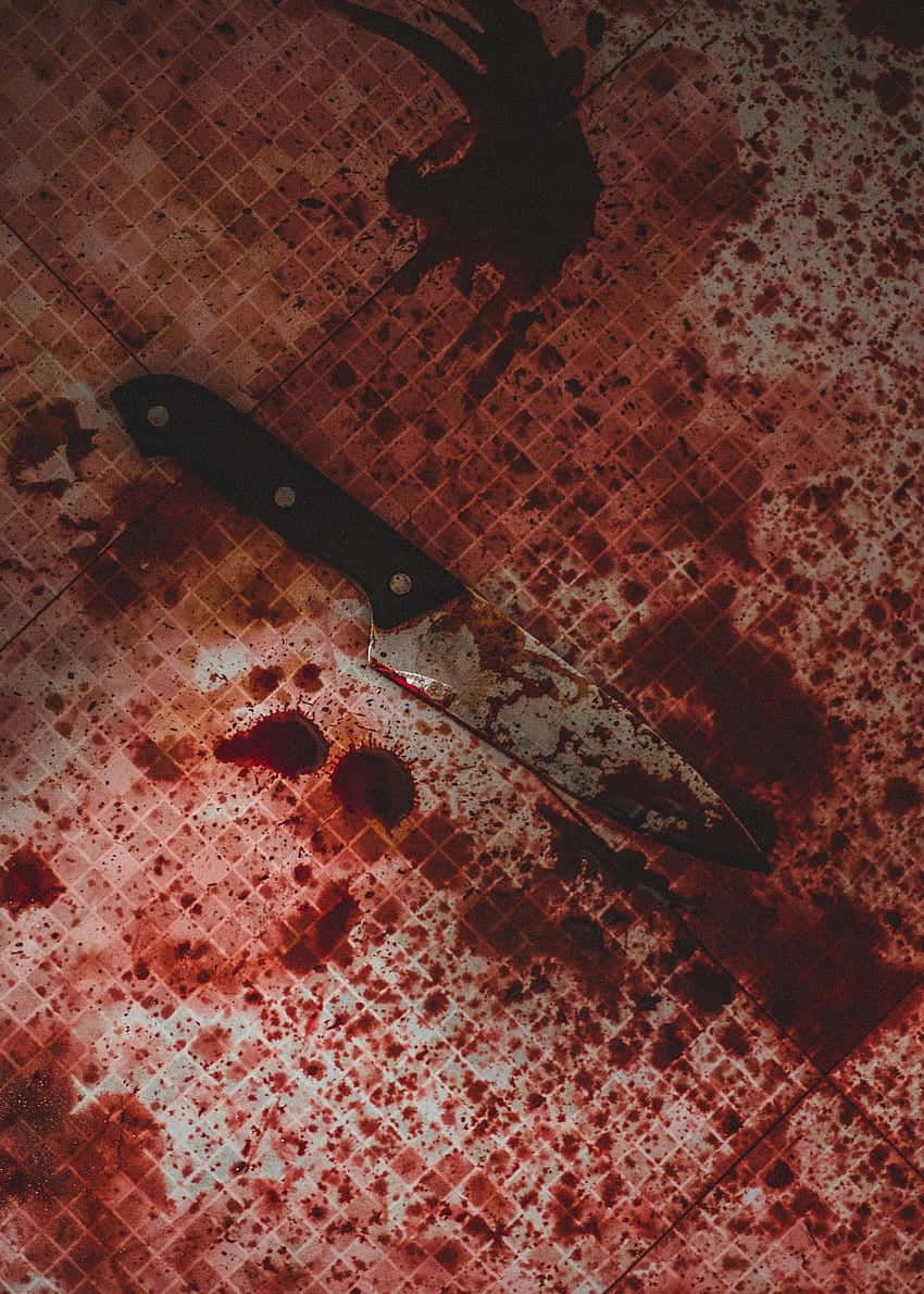 Blood Aesthetic Covering Knife