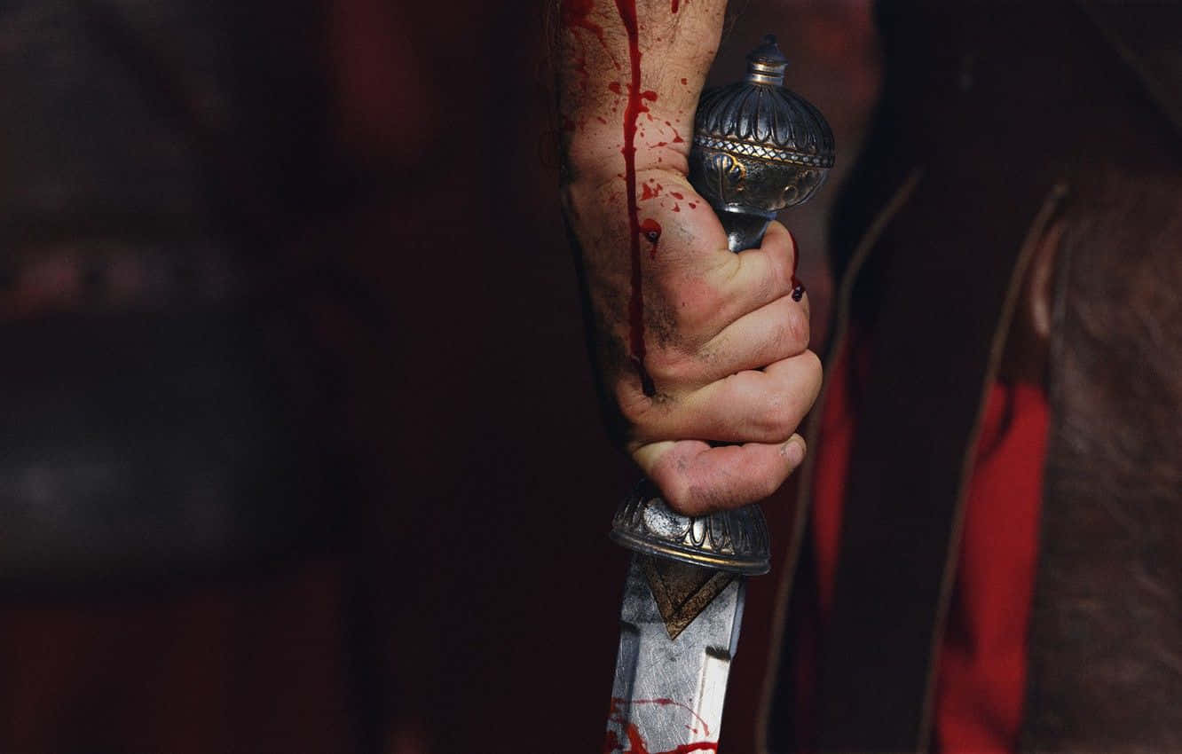 Blood Aesthetic Hand Knife