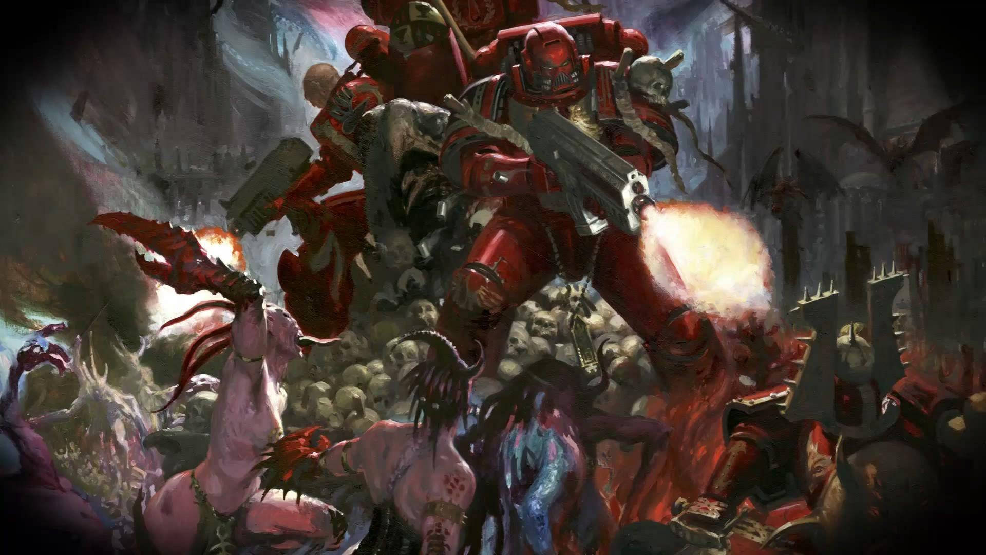 Blood Angels Warhammer 40k Hd Background