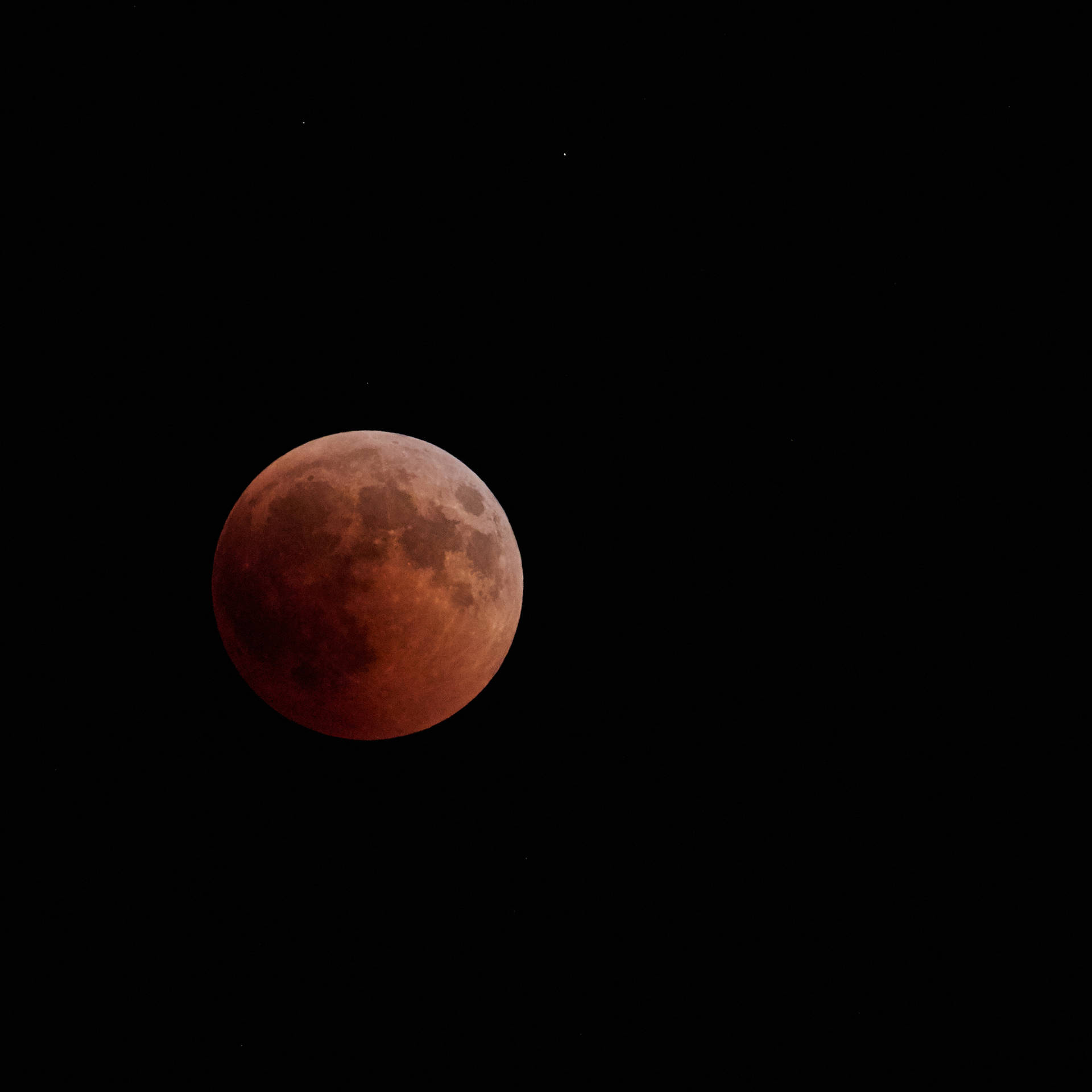 Blood Moon Lunar Eclipse Moonlight Background