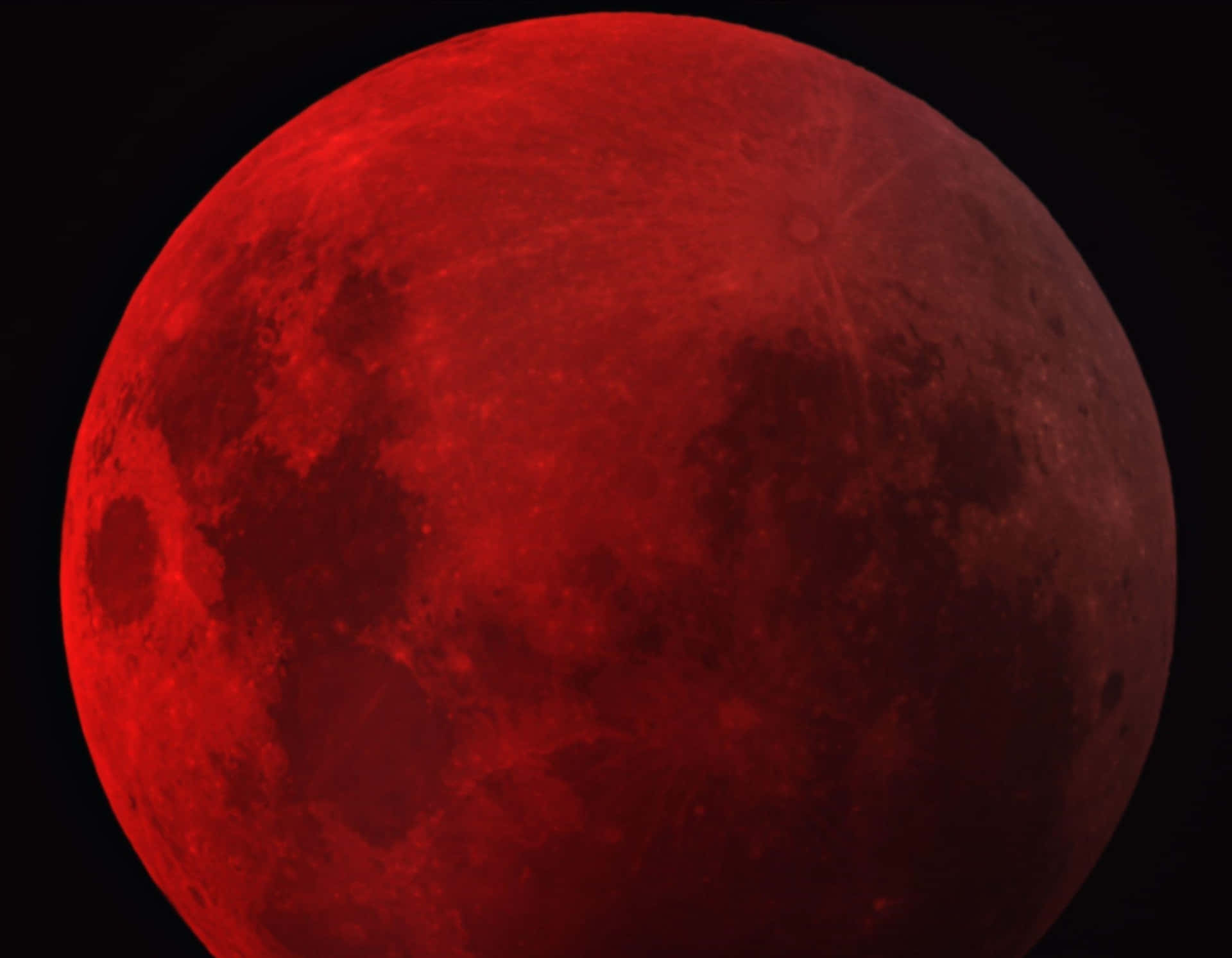 Blood Moon Surface Details Background