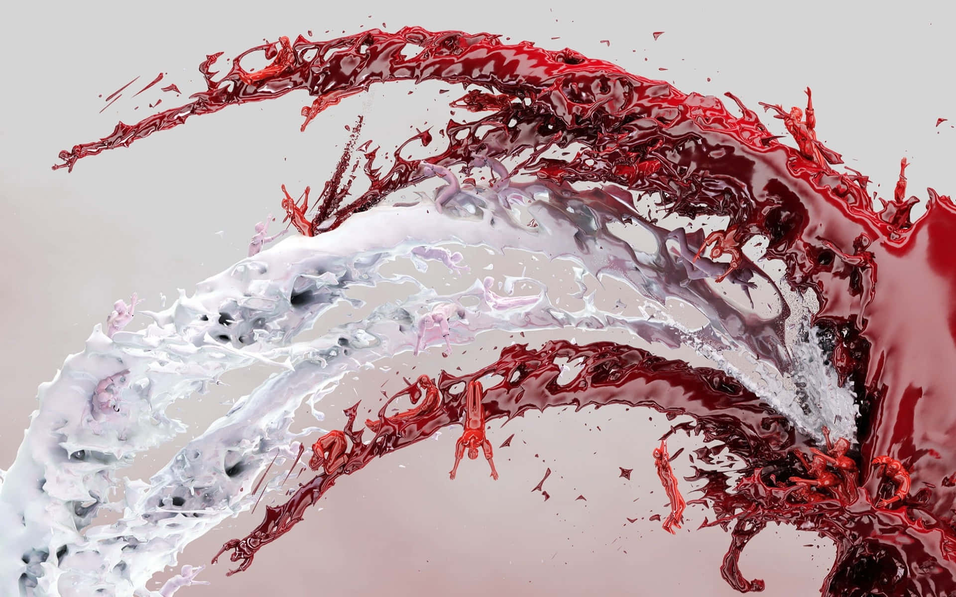 Blood Paint Splash