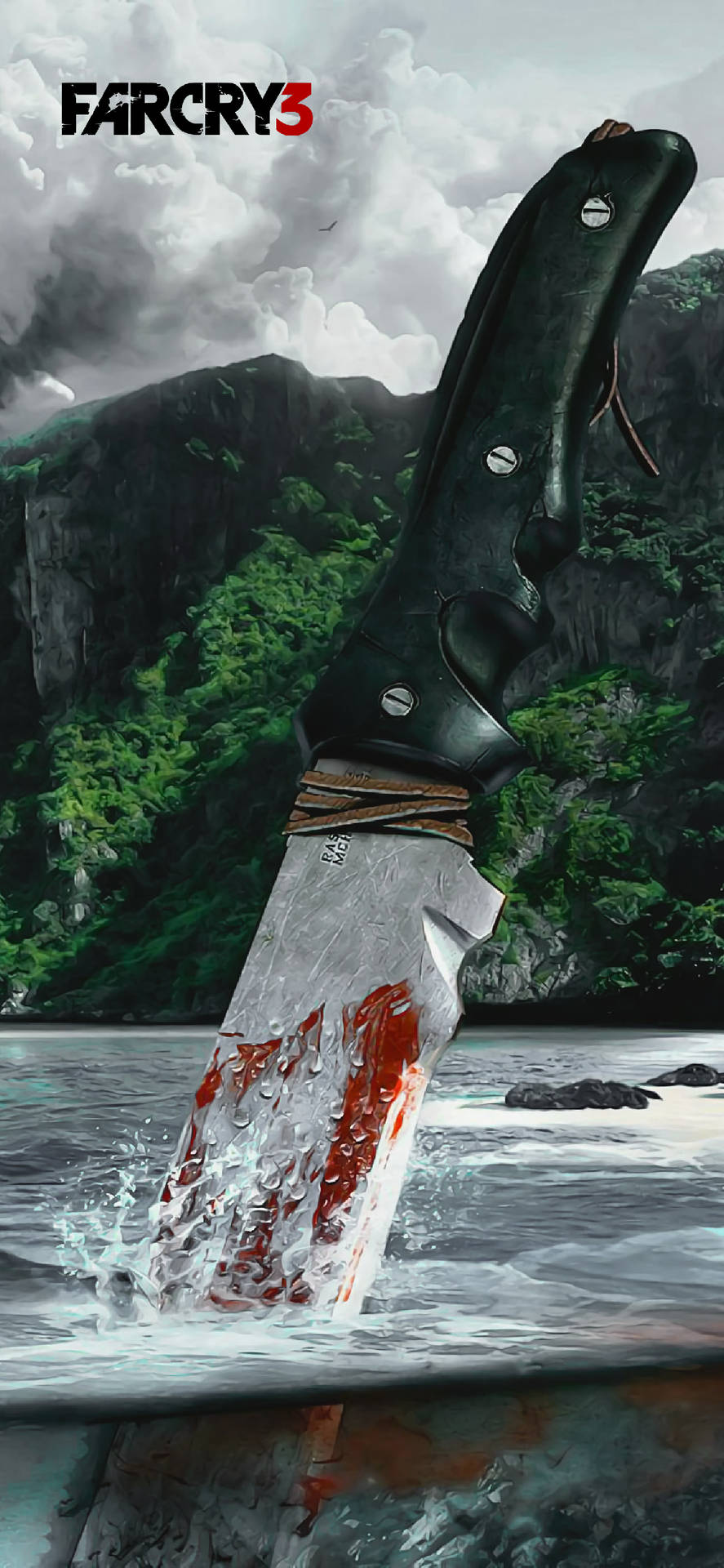 Bloodied Knife Far Cry Iphone