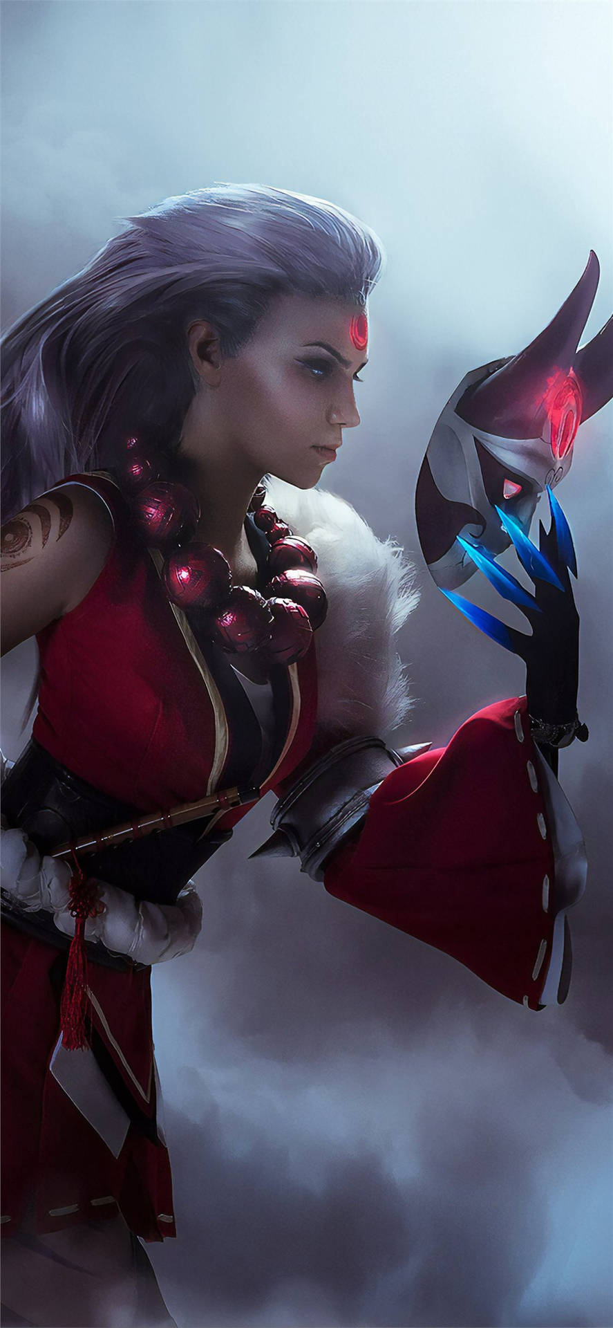 Bloodmoon Diana Lol Iphone Background