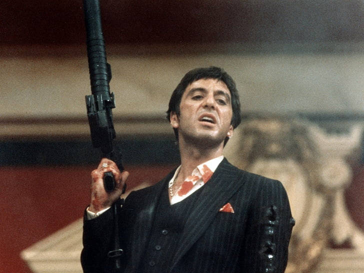 Bloody Al Pacino Scarface Background