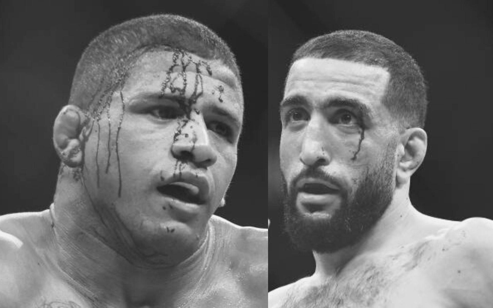 Bloody Gilbert Burns And Belal Muhammad Background