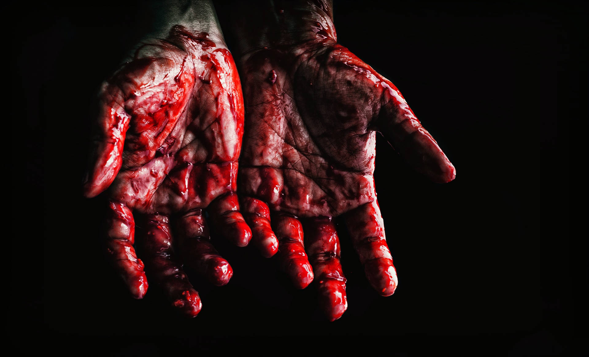 Bloody Hands Background