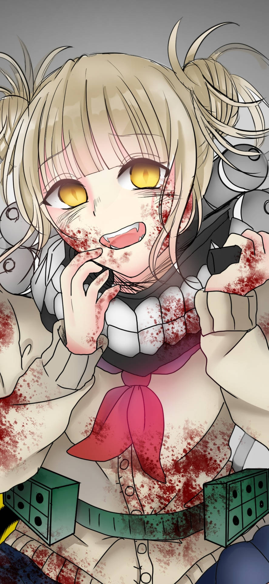 Bloody Himiko Toga My Hero Academia Iphone Background