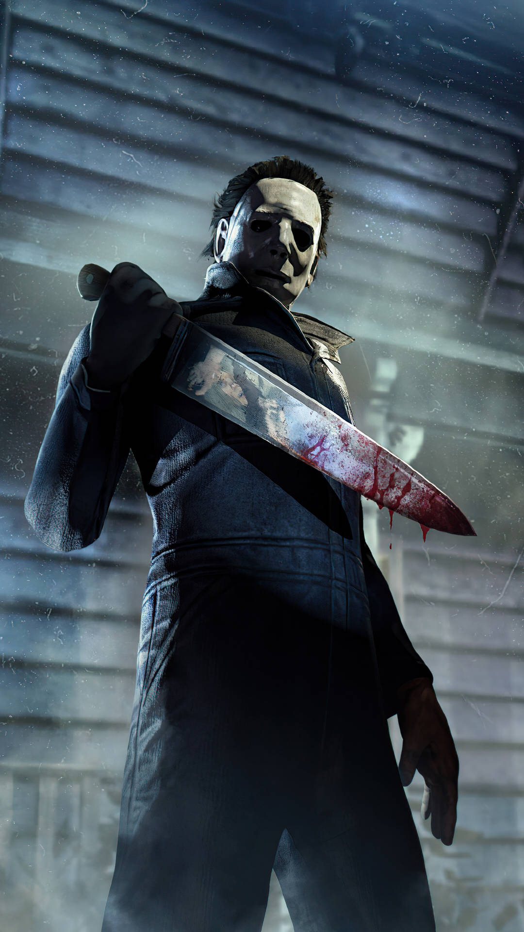 Bloody Knife Michael Myers Iphone Background