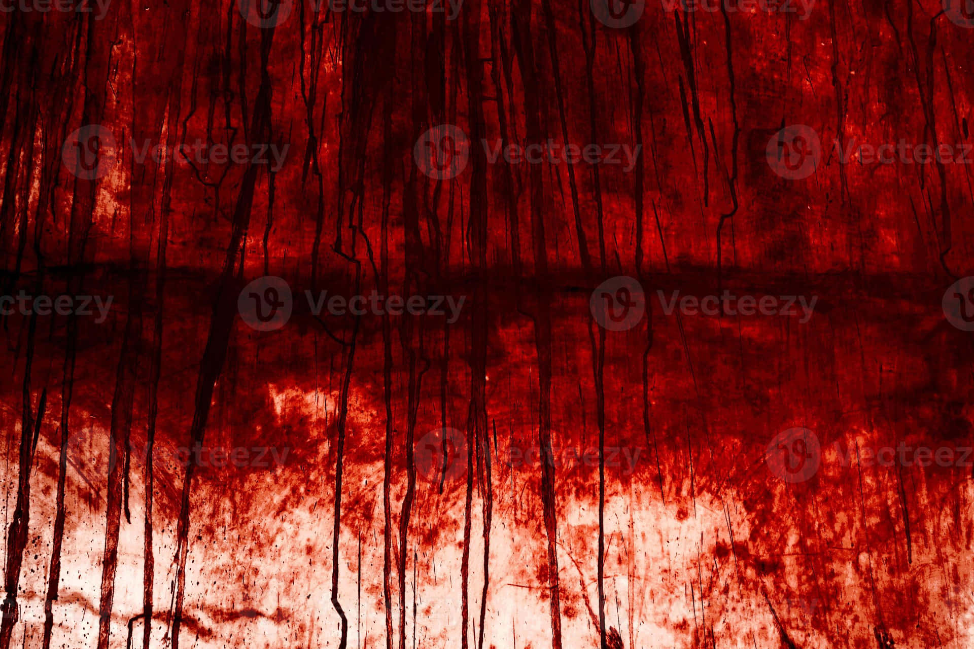 Bloody Red Background With Blood Dripping Down