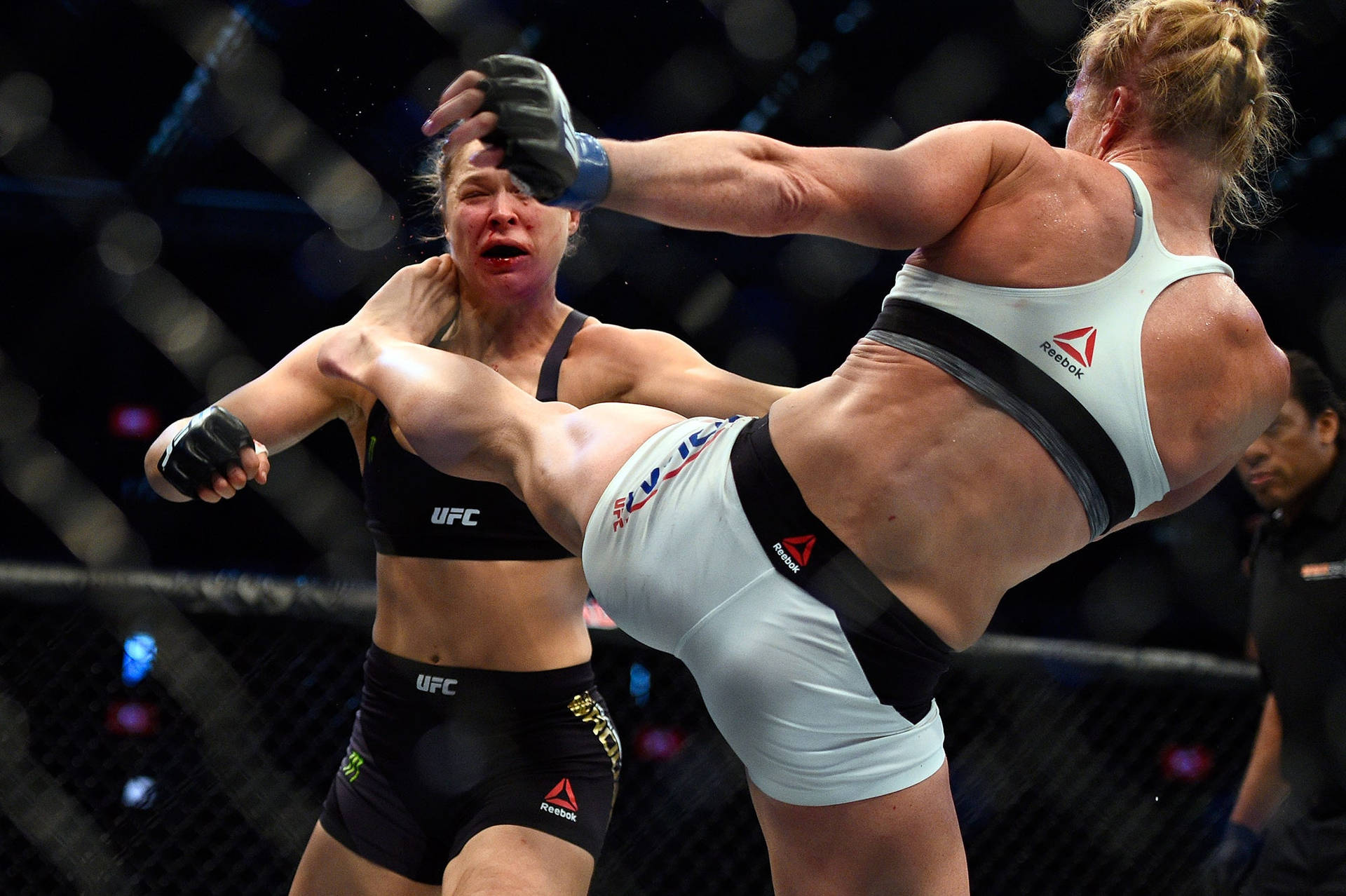 Bloody Ronda Rousey Background