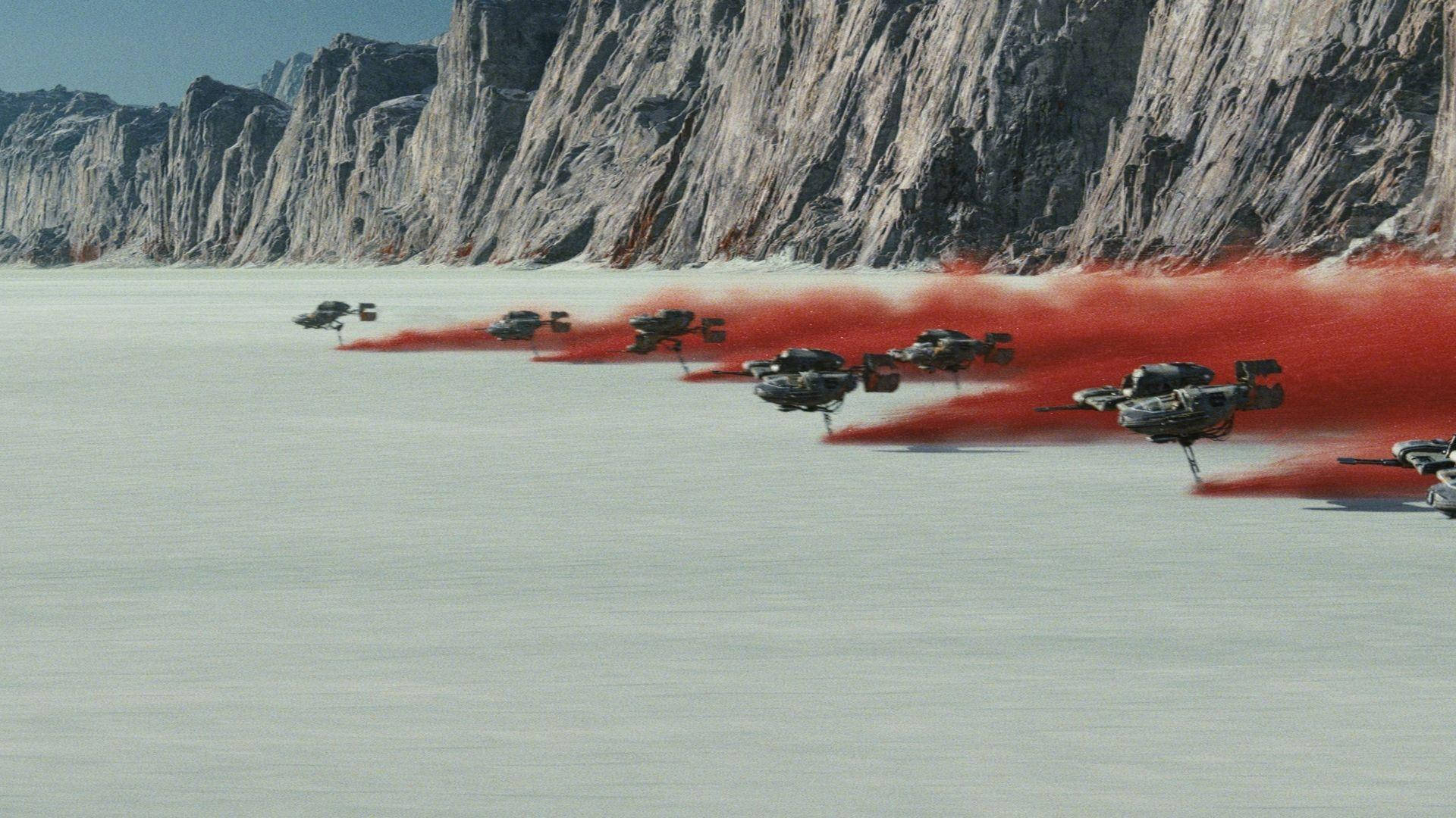 Bloody Smoke The Last Jedi Star Wars Background