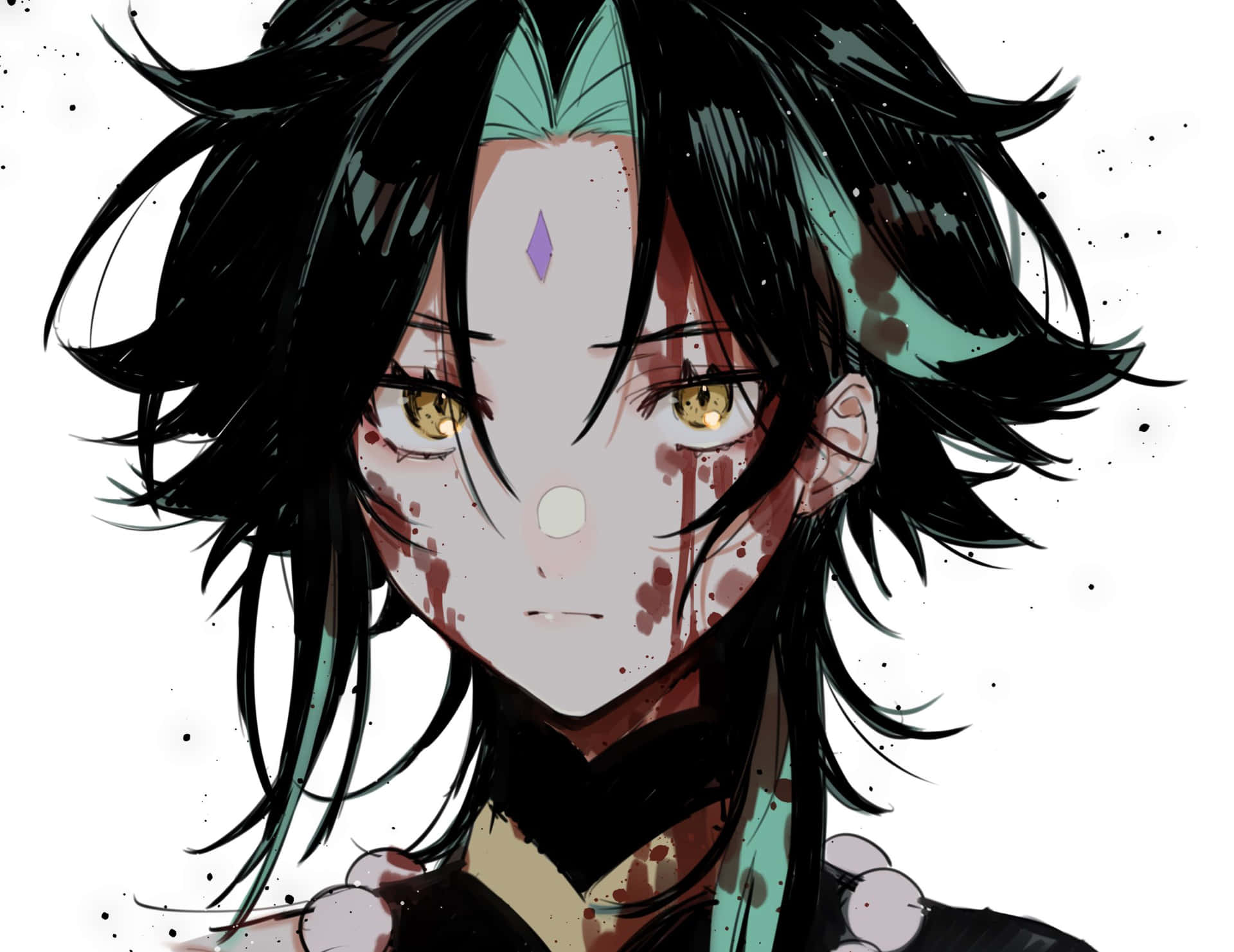 Bloody Xiao Pfp Background