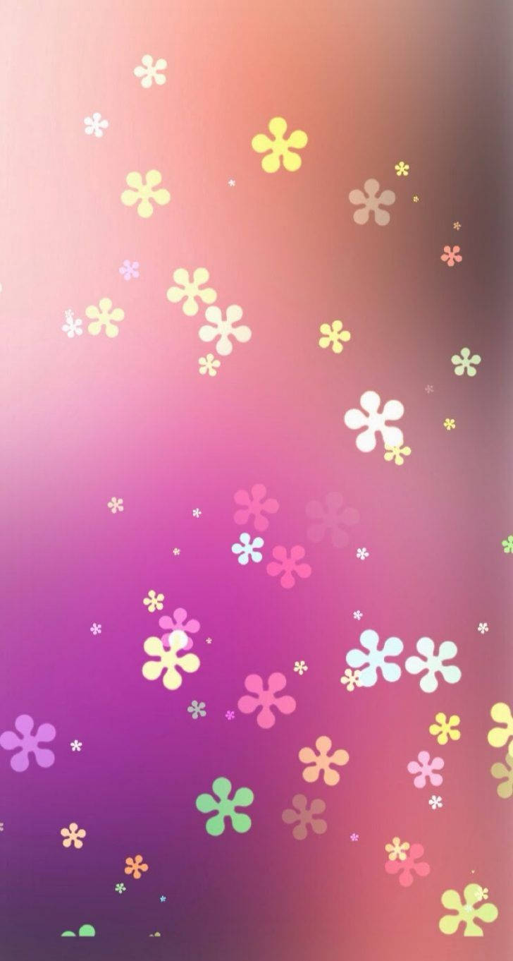Blooming With Color: Abstract Flower Pattern For A Unique Girly Look