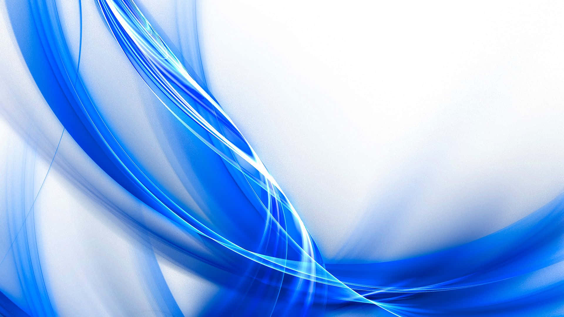 Blue Abstract Background With A White Background