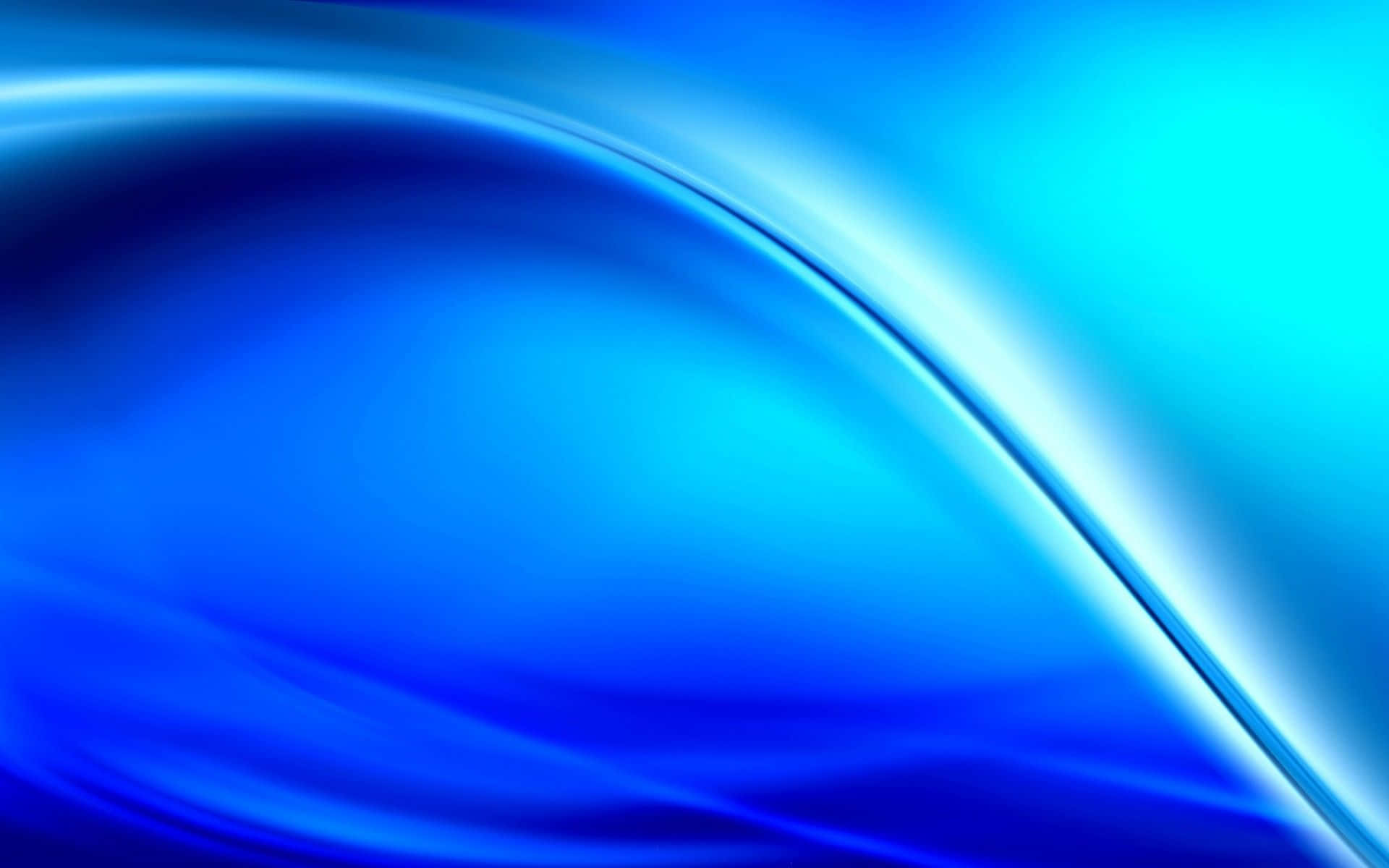 Blue Abstract Background With Waves Background