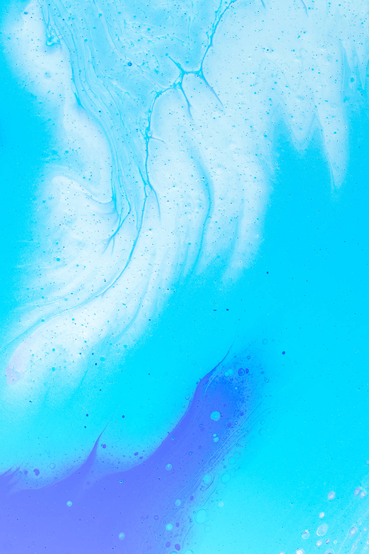Blue Abstract Ocean Design Art Background