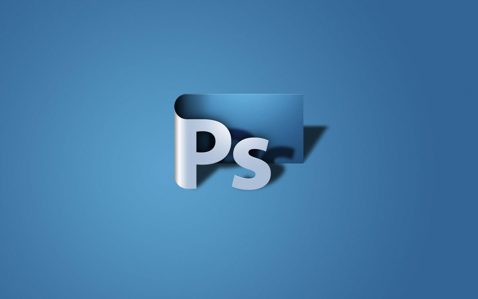 Blue Adobe Photoshop Icon Background