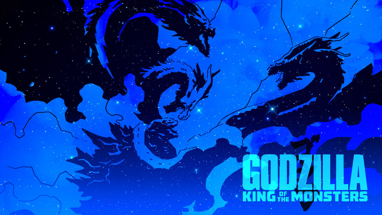 Blue Aesthetic Art Godzilla King Of The Monsters