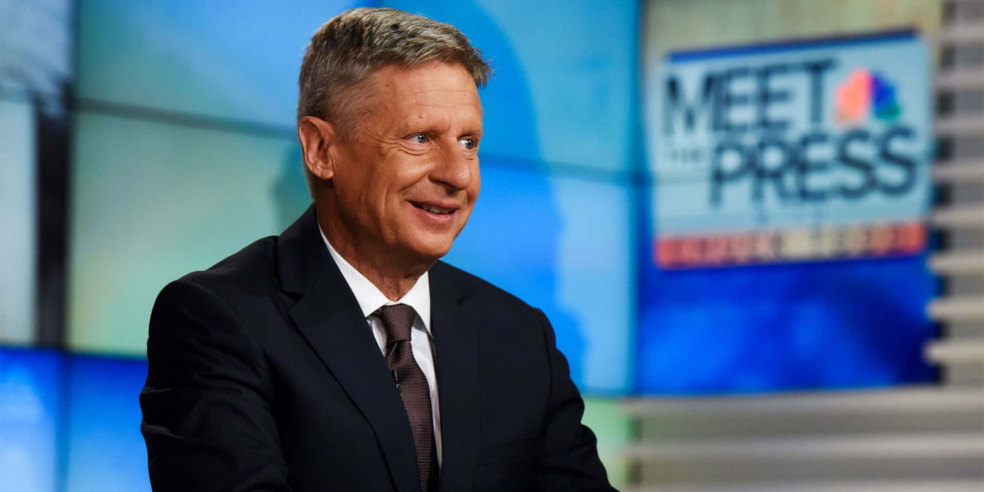 Blue Aesthetic Gary Johnson Desktop Background