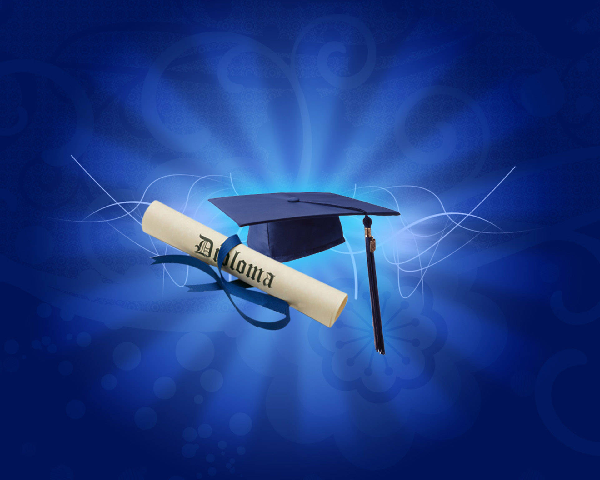 Blue Aesthetic Graduation Design Background