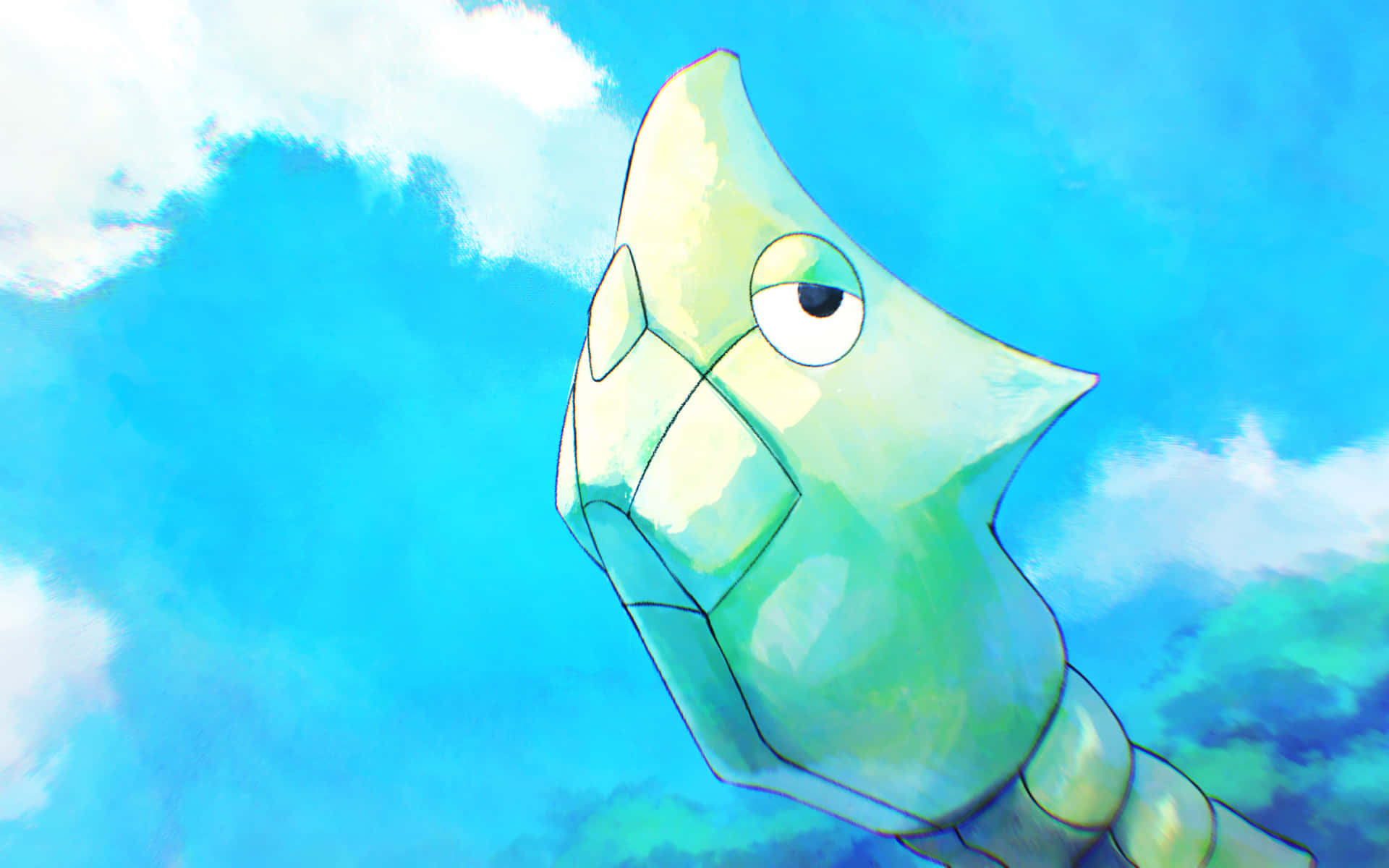 Blue Aesthetic Metapod Background