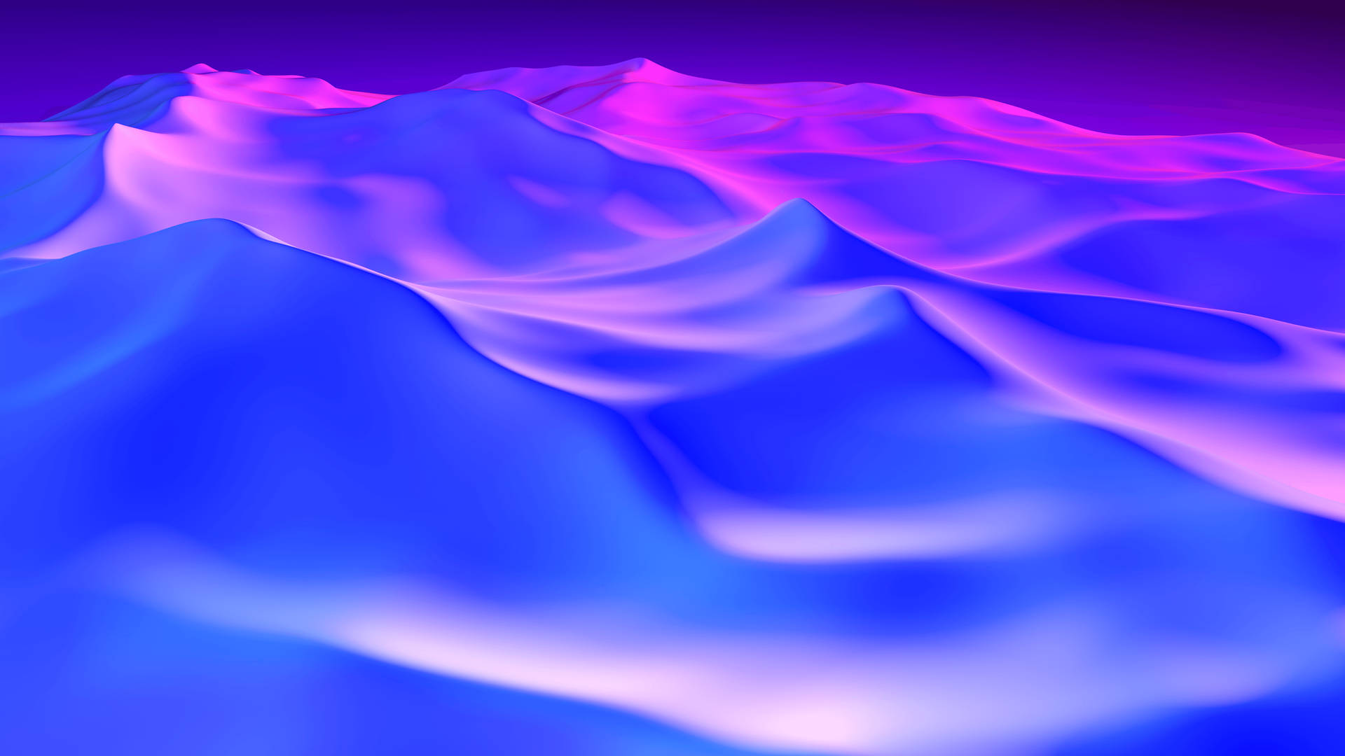 Blue Aesthetic Wave Art Background