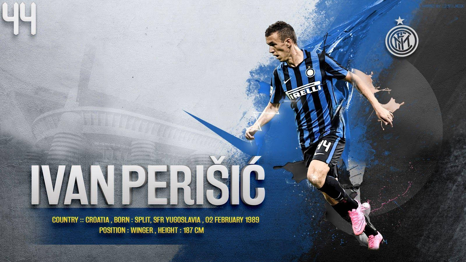 Blue And Black Ivan Perisic