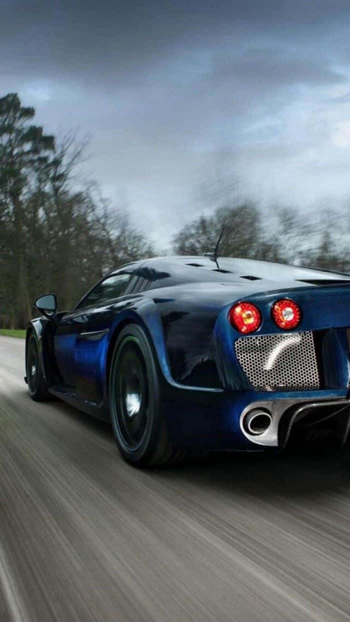Blue And Black Noble M600 Background
