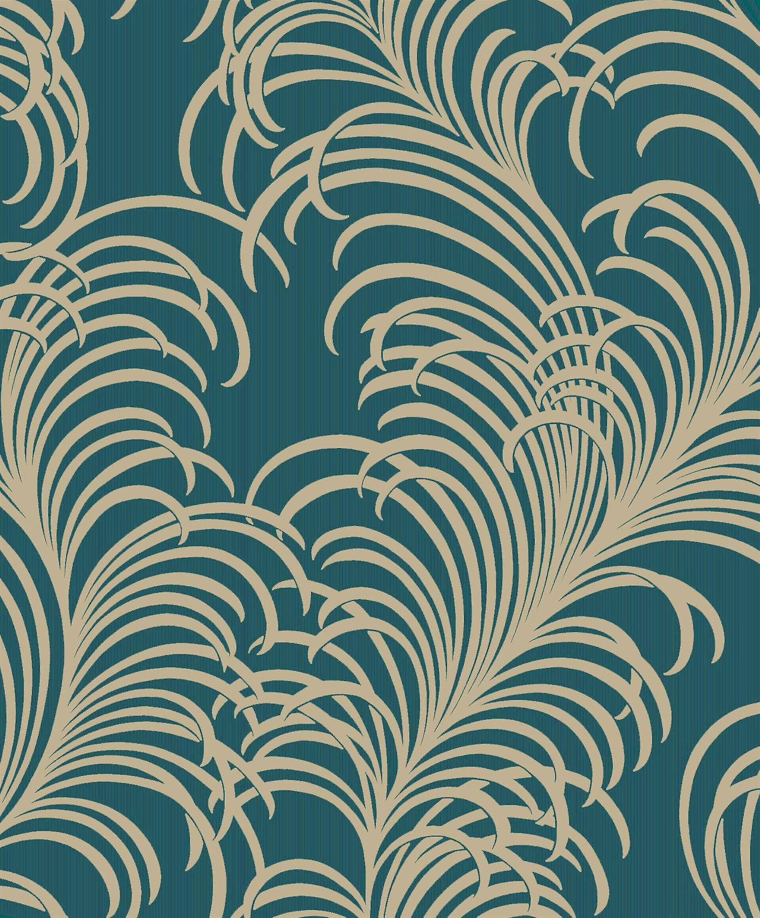 Blue And Gold Fern