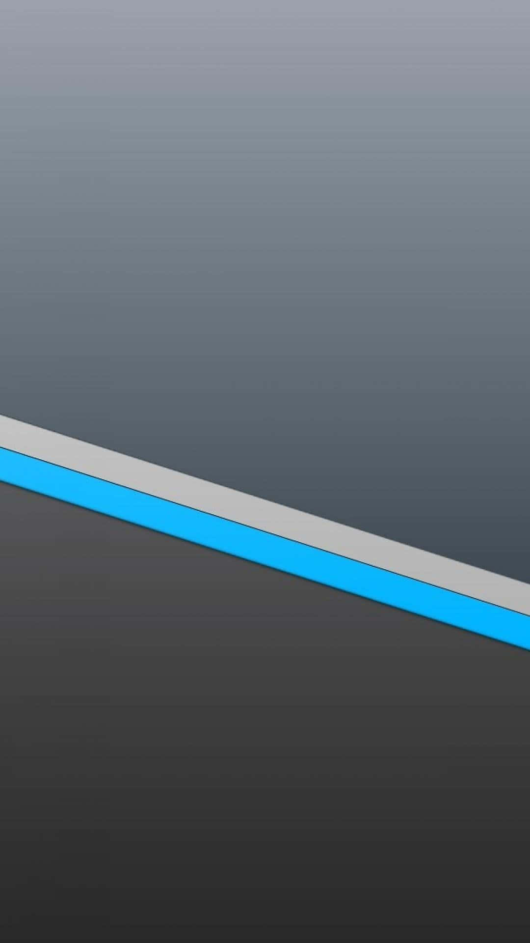 Blue And Gray Abstract Painting