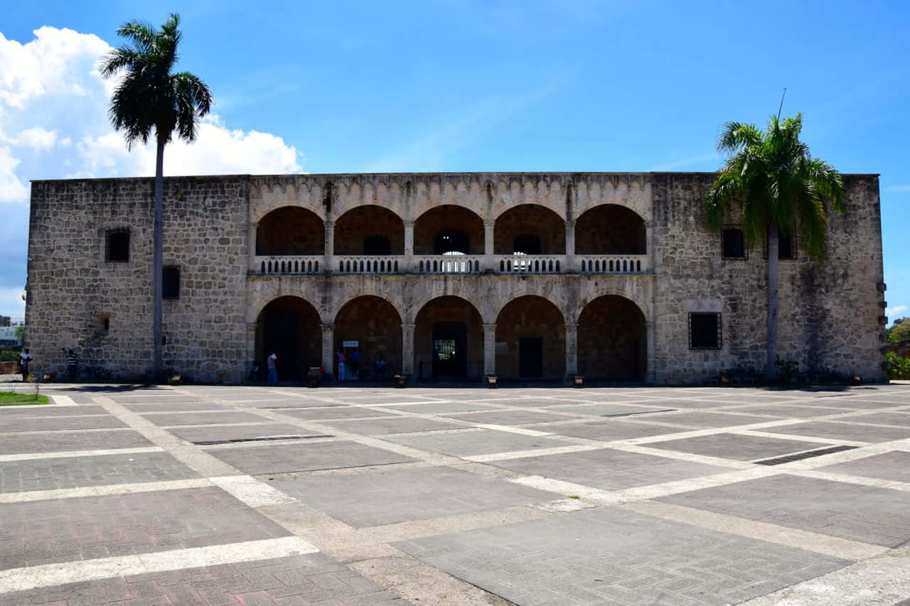 Blue And Gray Aesthetic Alcazar De Colon Desktop Background