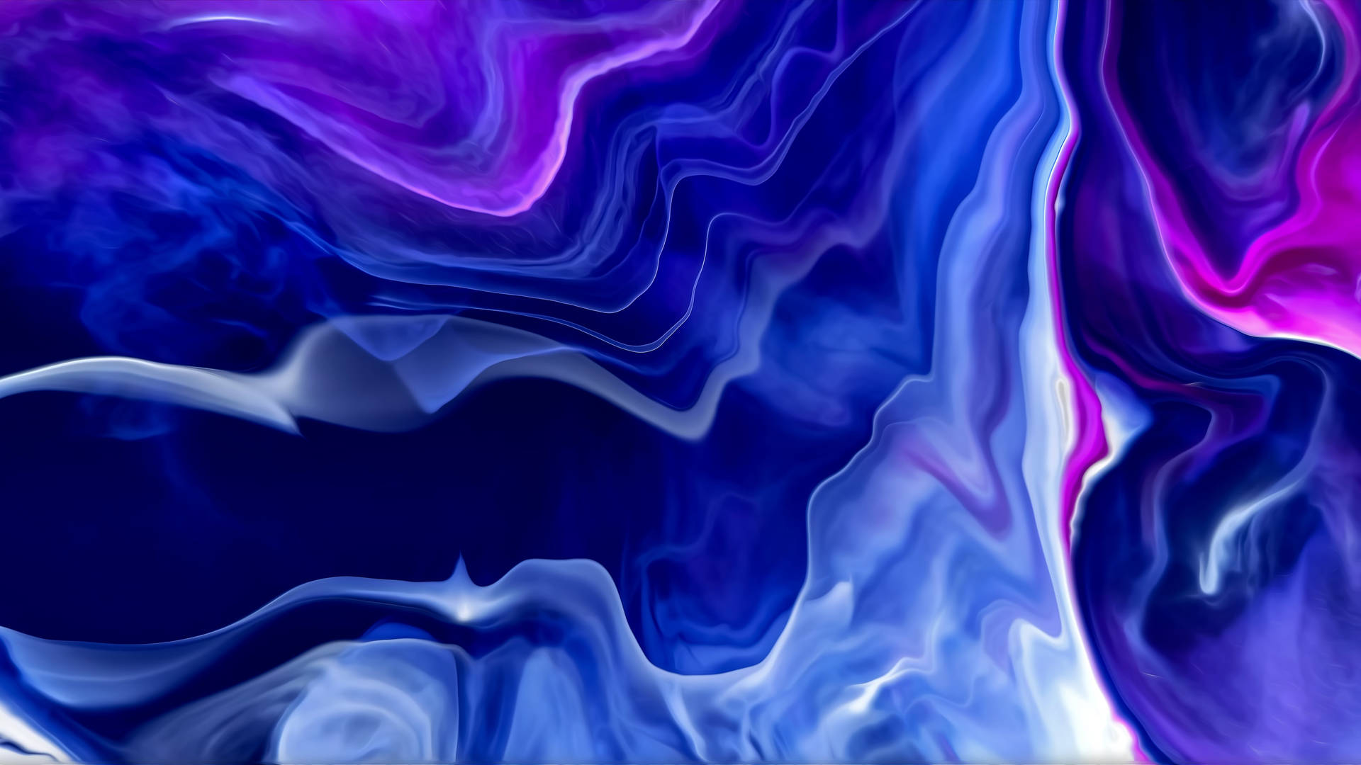 Blue And Pink Liquid Surface Imac 4k Background