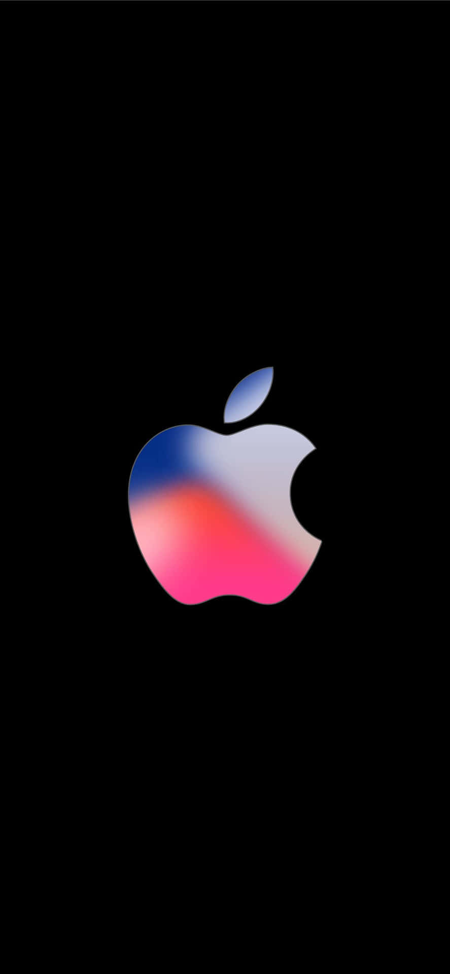Blue And Pink Logo Amazing Apple Hd Iphone