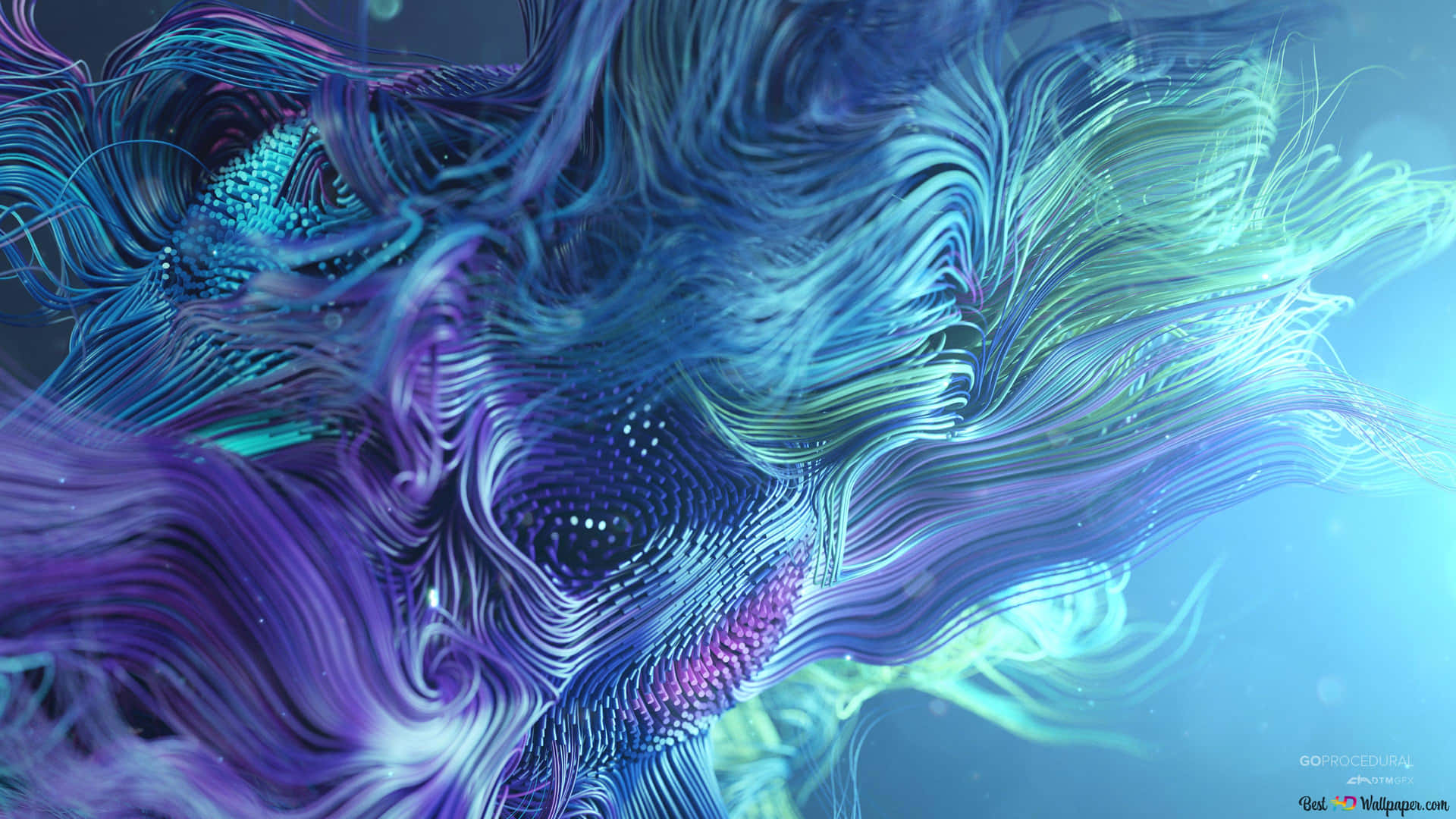 Blue And Purple Colored Abstract Background Background